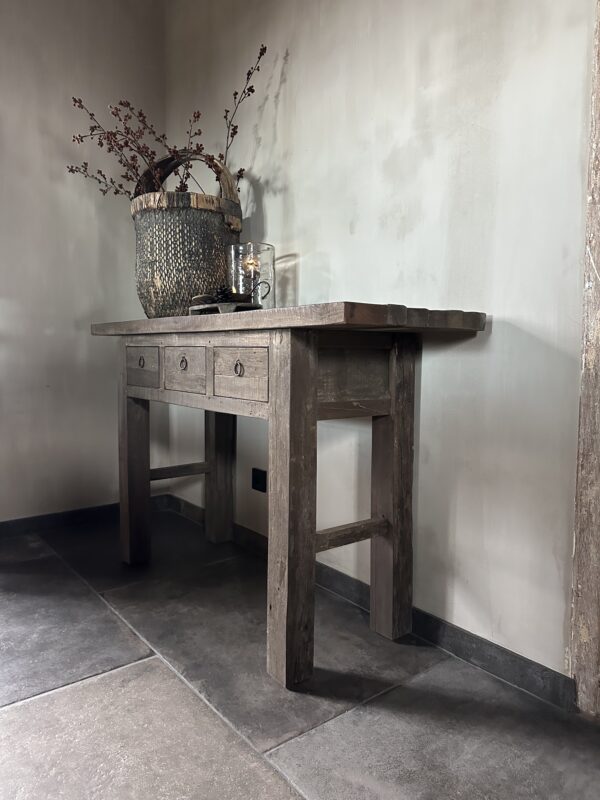 Sidetable 3-Lades Driftwood