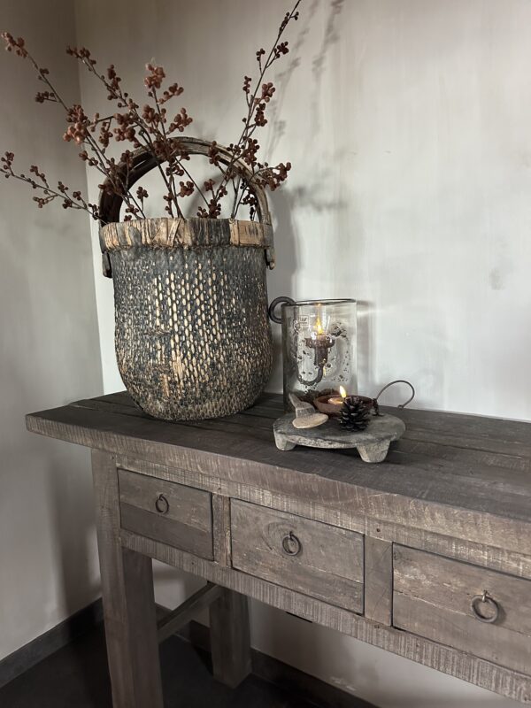 Sidetable 3-Lades Driftwood - Afbeelding 8